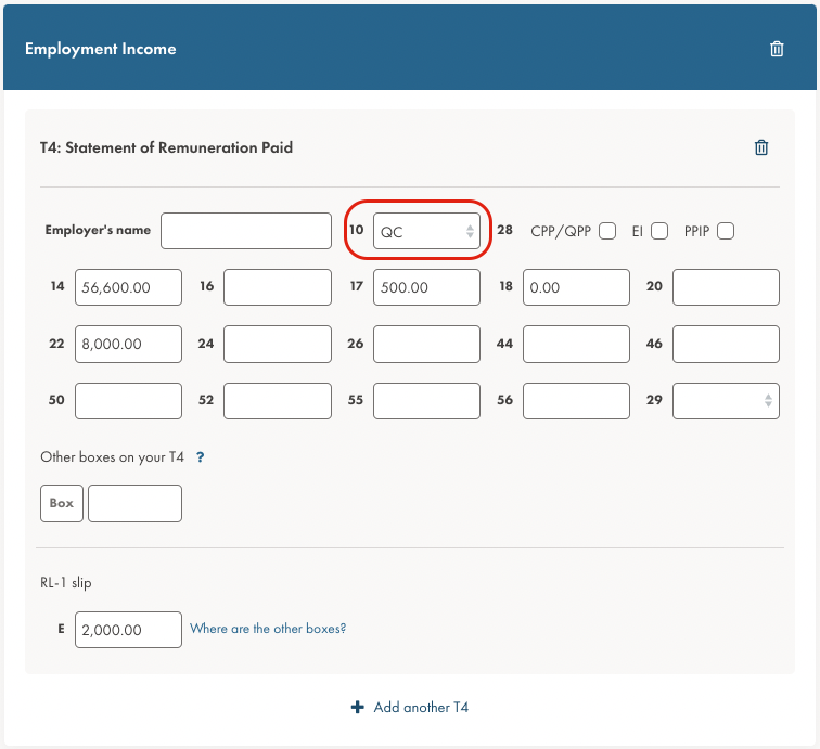 How do I report my RL-1 from Québec? – Help Centre